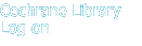 Cochrane Library Log-on
